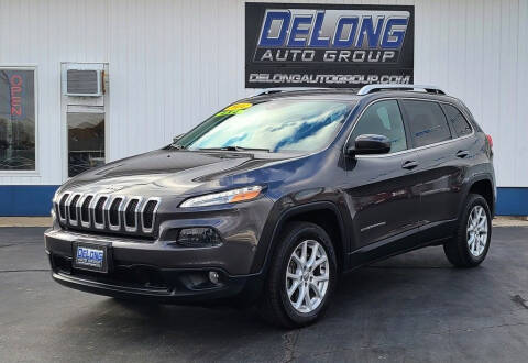 2014 Jeep Cherokee for sale at DeLong Auto Group in Tipton IN