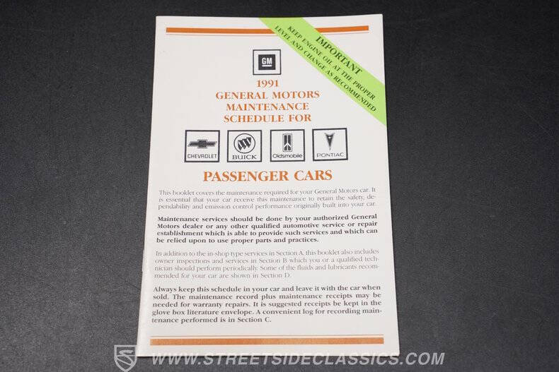 1991 Chevrolet Corvette ZR1