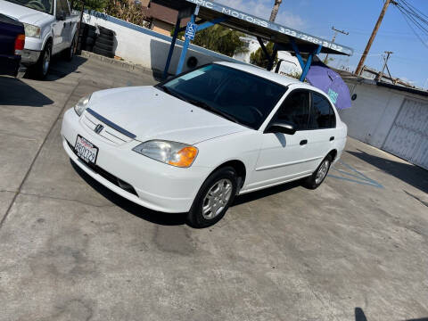 2001 Honda Civic for sale at Olympic Motors in Los Angeles CA