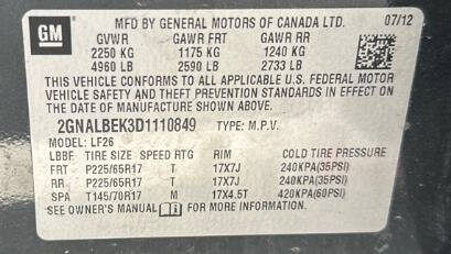 2013 Chevrolet Equinox LS