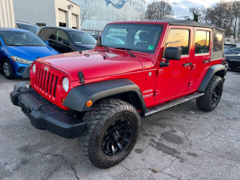 2012 Jeep Wrangler Unlimited for sale at Sharpest Cars in Norfolk VA