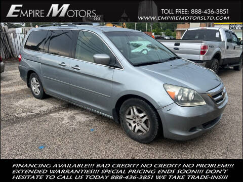 2007 Honda Odyssey for sale at Empire Motors LTD in Cleveland OH