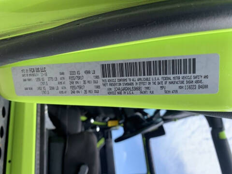 2017 Jeep Wrangler Sport