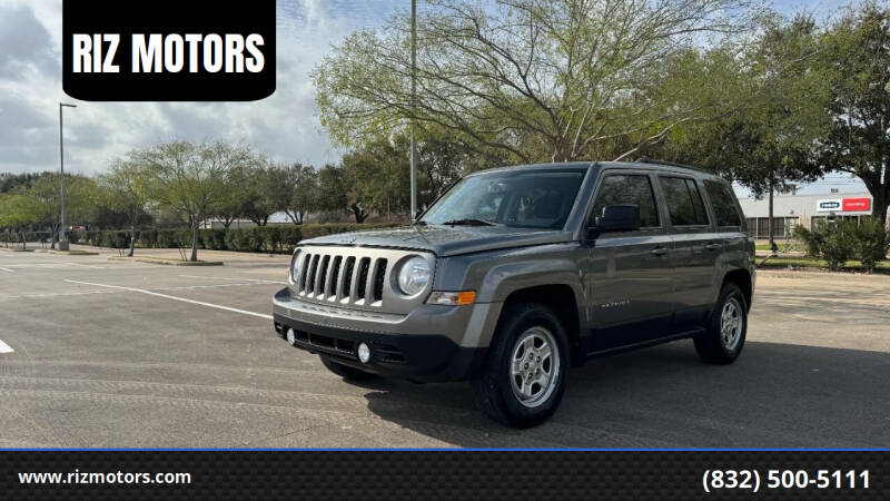 2014 Jeep Patriot for sale at RIZ MOTORS in Stafford TX