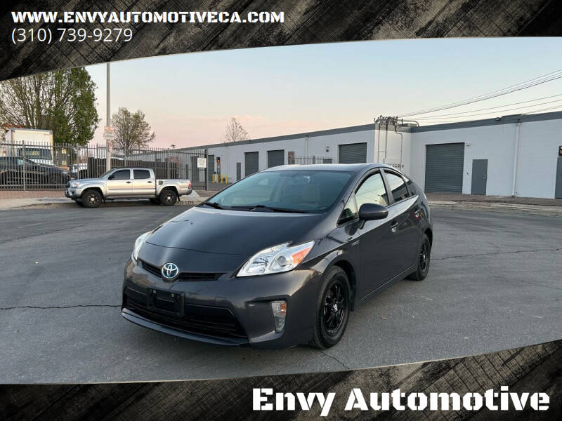 2015 Toyota Prius for sale at Envy Automotive in Canoga Park CA