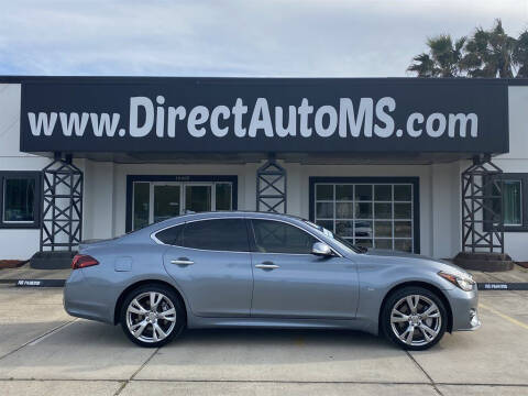 2016 Infiniti Q70 for sale at Direct Auto in D'Iberville MS