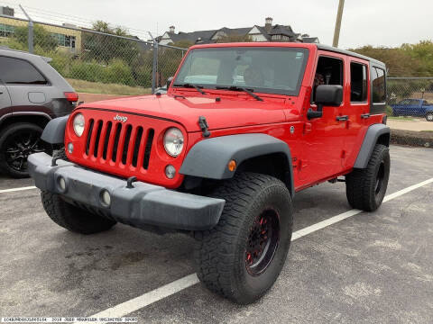 2018 Jeep Wrangler JK Unlimited Sport S
