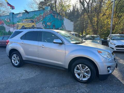 2012 Chevrolet Equinox for sale at SHOWCASE MOTORS LLC in Pittsburgh PA