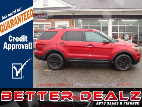 2015 Ford Explorer for sale at Better Dealz Auto Sales & Finance in York PA