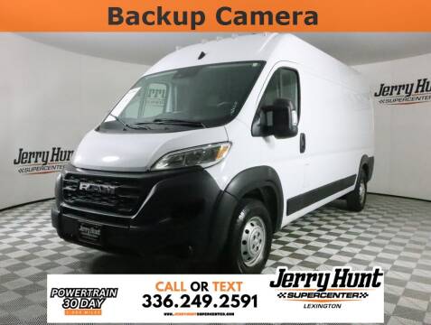 2023 RAM ProMaster for sale at Jerry Hunt Supercenter in Lexington NC