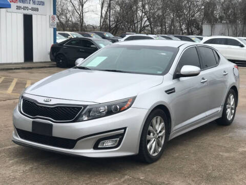 2015 Kia Optima for sale at Discount Auto Company in Houston TX