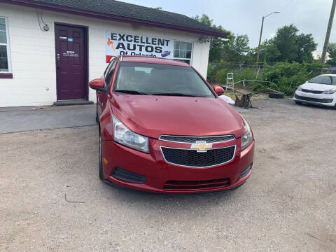 2011 Chevrolet Cruze for sale at Excellent Autos of Orlando in Orlando FL