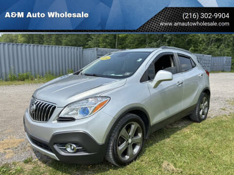 2013 Buick Encore for sale at A&M Auto Wholesale in Oberlin OH