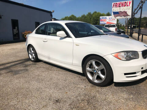 2010 BMW 1 Series for sale at Friendly Auto Plex in Longview TX