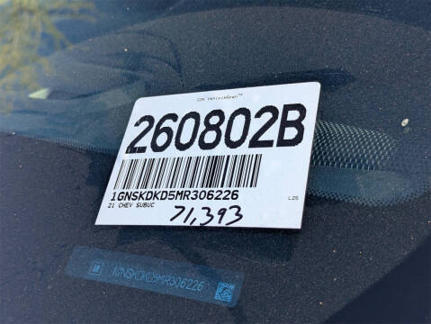 2021 Chevrolet Suburban Z71