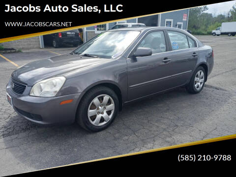 2008 Kia Optima for sale at Jacobs Auto Sales, LLC in Spencerport NY