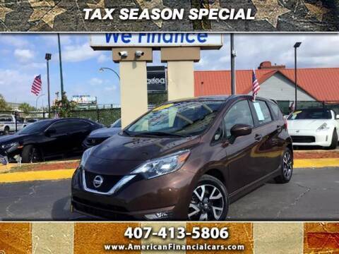 2017 Nissan Versa Note for sale at American Financial Cars in Orlando FL