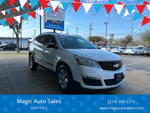 2014 Chevrolet Traverse for sale at Magic Auto Sales in Dallas TX