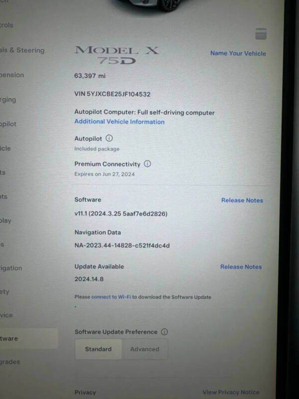 2018 Tesla Model X 75D