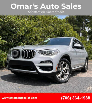 2020 BMW X3 for sale at Omar's Auto Sales in Martinez GA