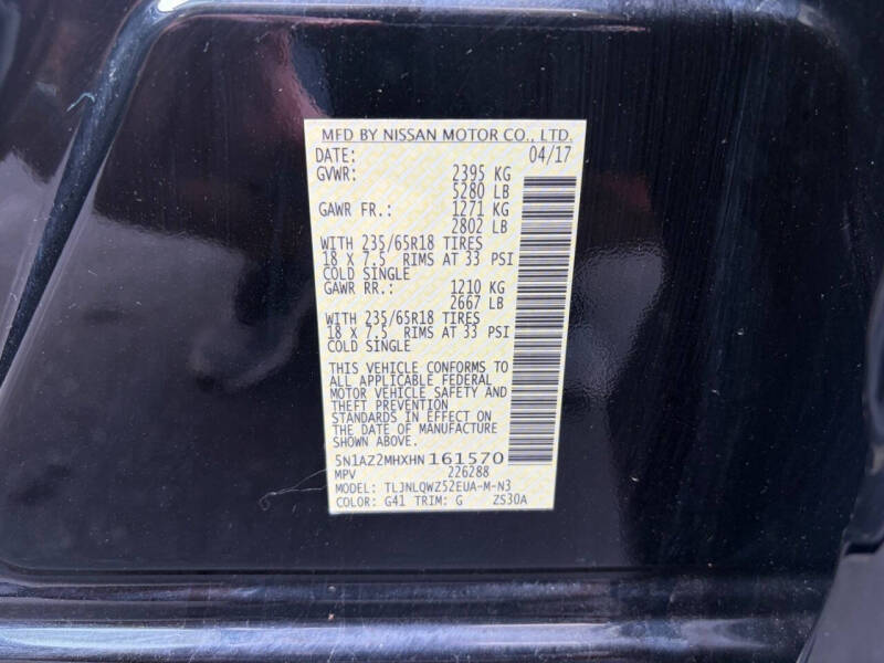 2017 Nissan Murano S