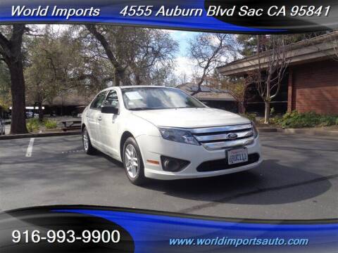 2012 Ford Fusion for sale at World Imports in Sacramento CA