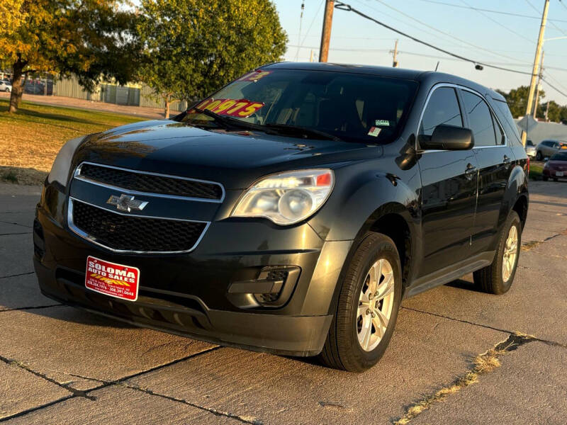 2013 Chevrolet Equinox for sale at SOLOMA AUTO SALES in Grand Island NE