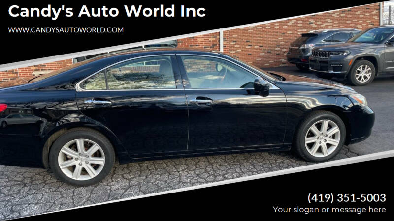 2007 Lexus ES 350 for sale at Candy's Auto World Inc in Toledo OH
