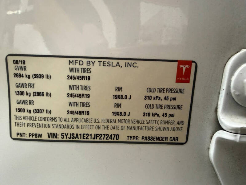 2018 Tesla Model S