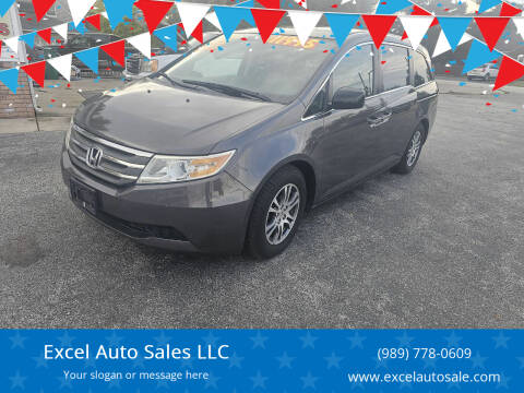 2013 Honda Odyssey for sale at Excel Auto Sales LLC in Kawkawlin MI