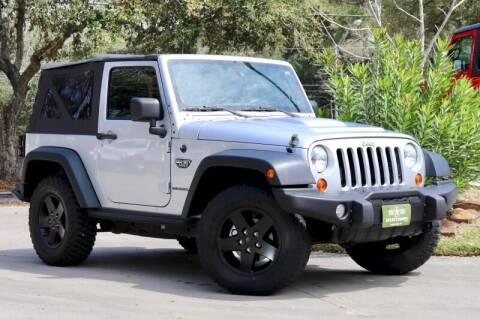 2012 Jeep Wrangler for sale at SELECT JEEPS INC in League City TX