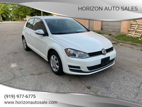 2015 Volkswagen Golf for sale at Horizon Auto Sales in Raleigh NC