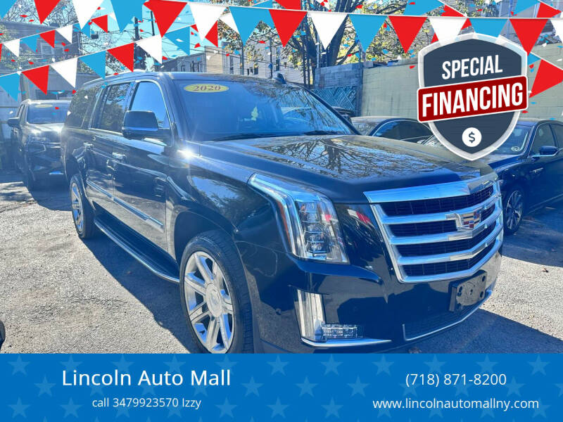 2020 Cadillac Escalade ESV for sale at Lincoln Auto Mall in Brooklyn NY