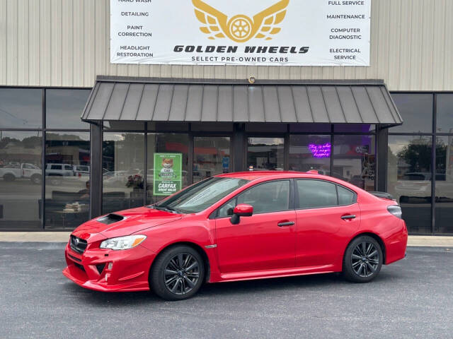 2015 Subaru WRX for sale at Golden Wheels Auto in Wellford, SC