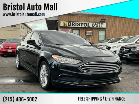 2018 Ford Fusion for sale at Bristol Auto Mall in Levittown PA