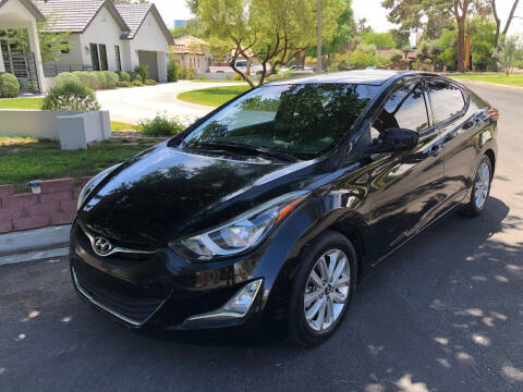 2014 Hyundai Elantra for sale at Above All Auto Sales in Las Vegas NV