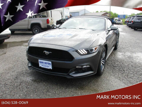 2016 Ford Mustang for sale at Mark Motors Inc in Gray KY
