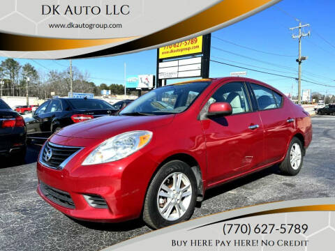 2014 Nissan Versa for sale at DK Auto LLC in Stone Mountain GA