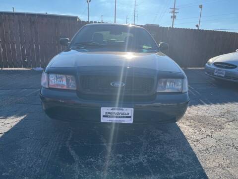2009 Ford Crown Victoria for sale at SPRINGFIELD PRE-OWNED in Springfield IL