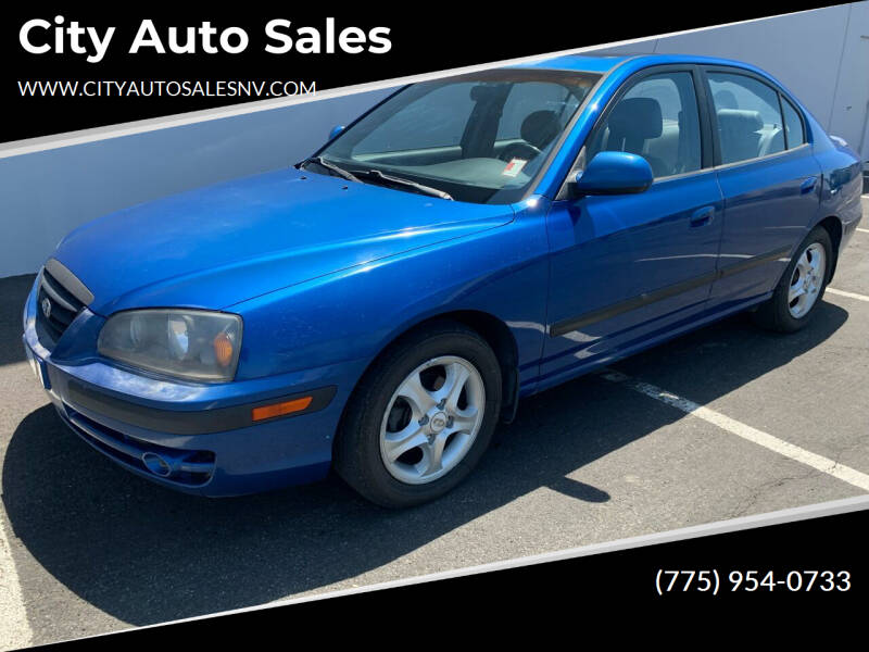 2004 Hyundai Elantra for sale at City Auto Sales in Sparks NV