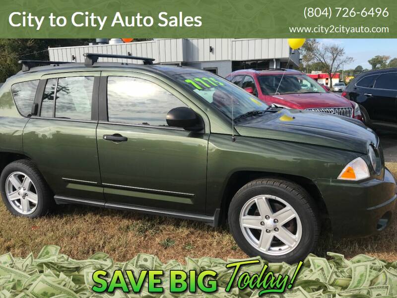 2008 Jeep Compass for sale at City to City Auto Sales - Raceway in Richmond VA