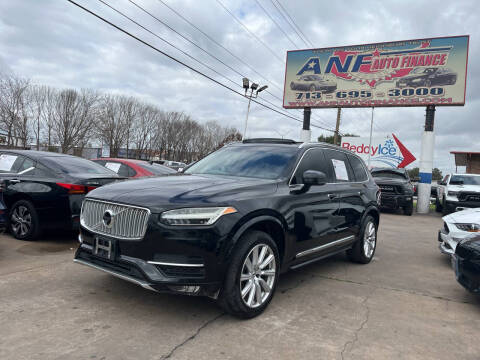 2016 Volvo XC90 for sale at ANF AUTO FINANCE in Houston TX