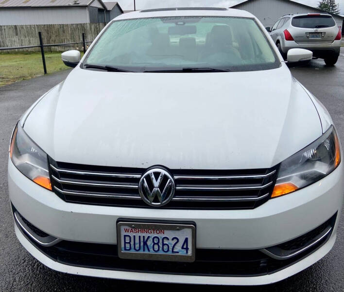 2013 Volkswagen Passat for sale at Quality RV LLC in Enumclaw WA