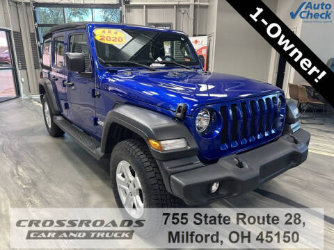 2020 Jeep Wrangler Unlimited for sale at Crossroads Car and Truck - Crossroads Car & Truck - Milford in Milford OH