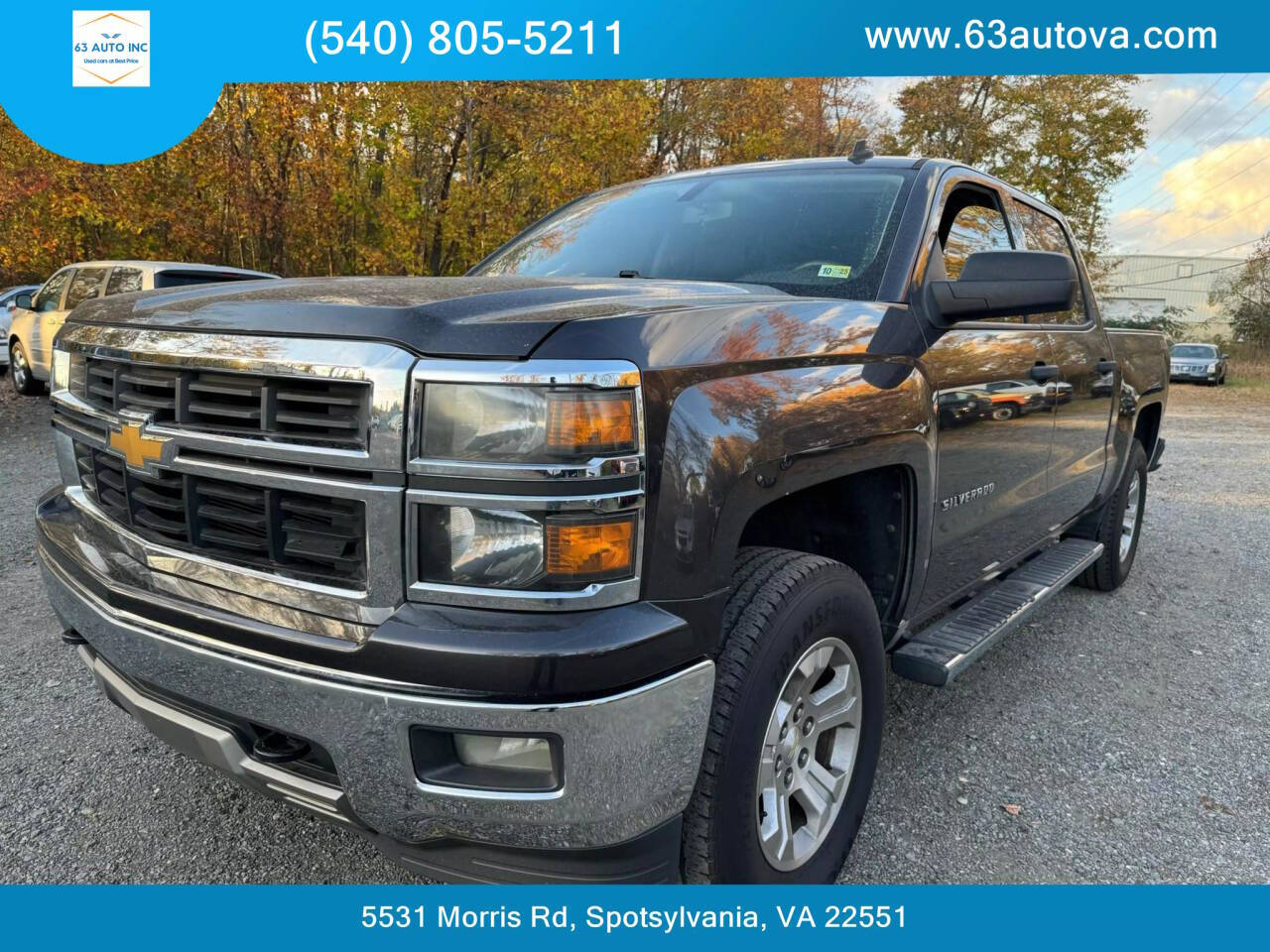 2014 Chevrolet Silverado 1500 for sale at 63 Auto Inc in Spotsylvania, VA