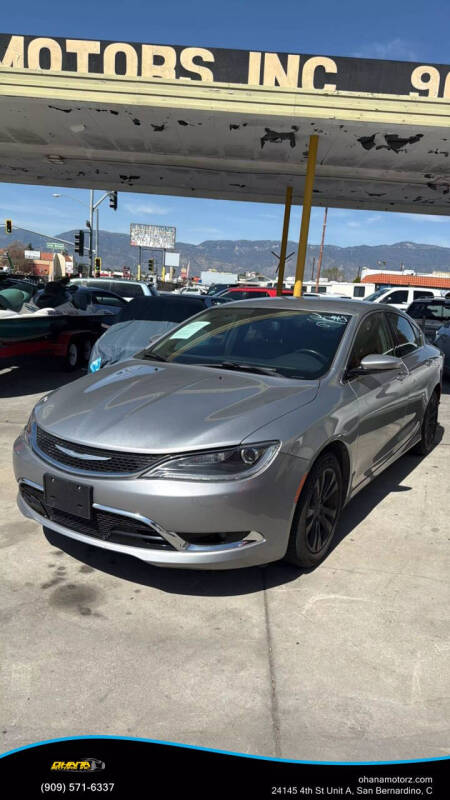 2015 Chrysler 200 C