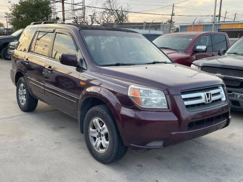 2008 Honda Pilot for sale at Hispanos Cars 4 Less by Cadena Motors, Inc. in Houston TX