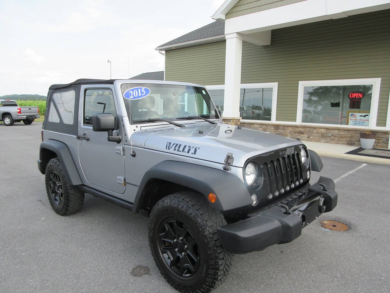 2015 Jeep Wrangler for sale at FINAL DRIVE AUTO SALES INC in Shippensburg, PA