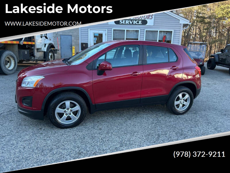 2015 Chevrolet Trax for sale at Lakeside Motors in Haverhill MA