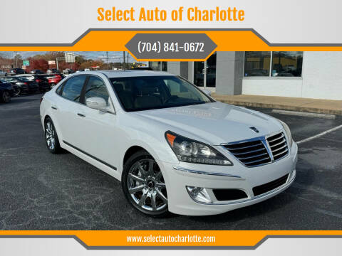 2012 Hyundai Equus for sale at Select Auto of Charlotte in Matthews NC